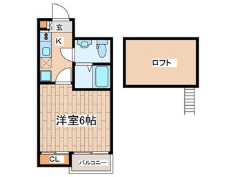 間取図 ル－ブル六番館