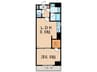 ＧＲＡＮＰＡＳＥＯ八丁堀 1LDKの間取り