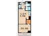 ＧＲＡＮＰＡＳＥＯ八丁堀 1LDKの間取り
