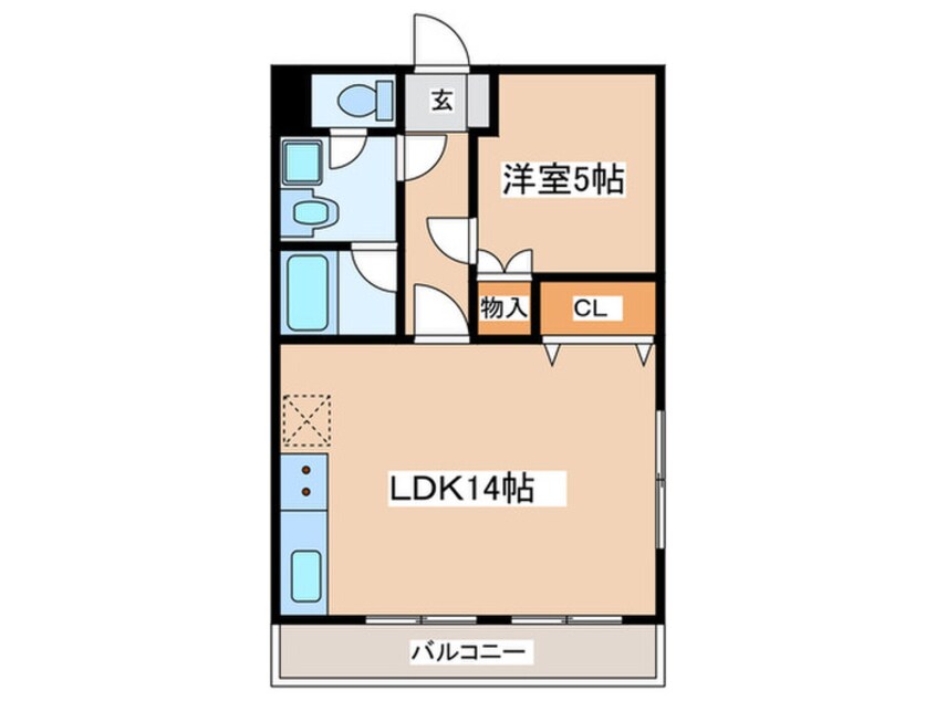 間取図 Cooee茅ヶ崎