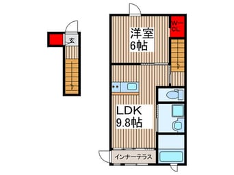間取図 仮）ルアナ