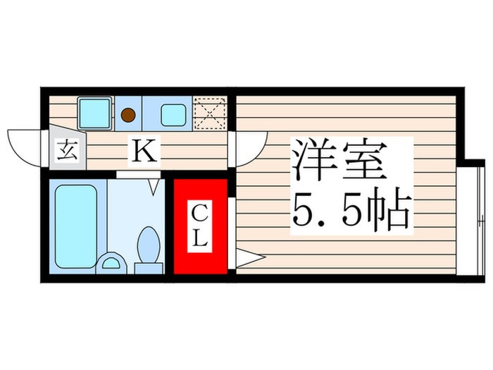 間取り図 サニ－コ－ト北葛西Ｂ