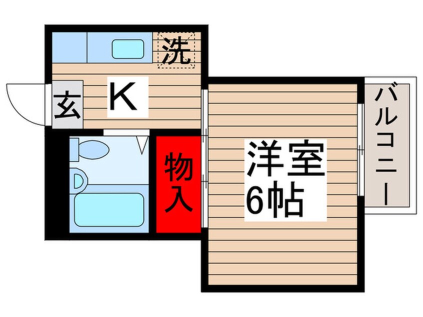 間取図 シティ－ハイツ