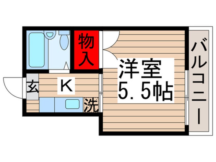 間取図 シティ－ハイツ