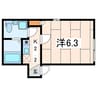 レジェンド 1Kの間取り