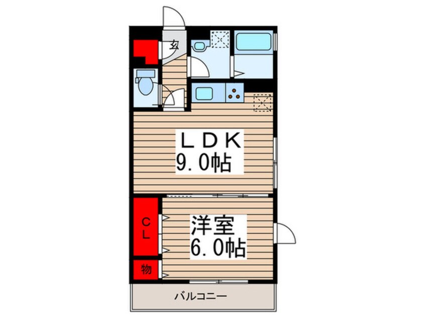 間取図 フォルテーヌⅣ