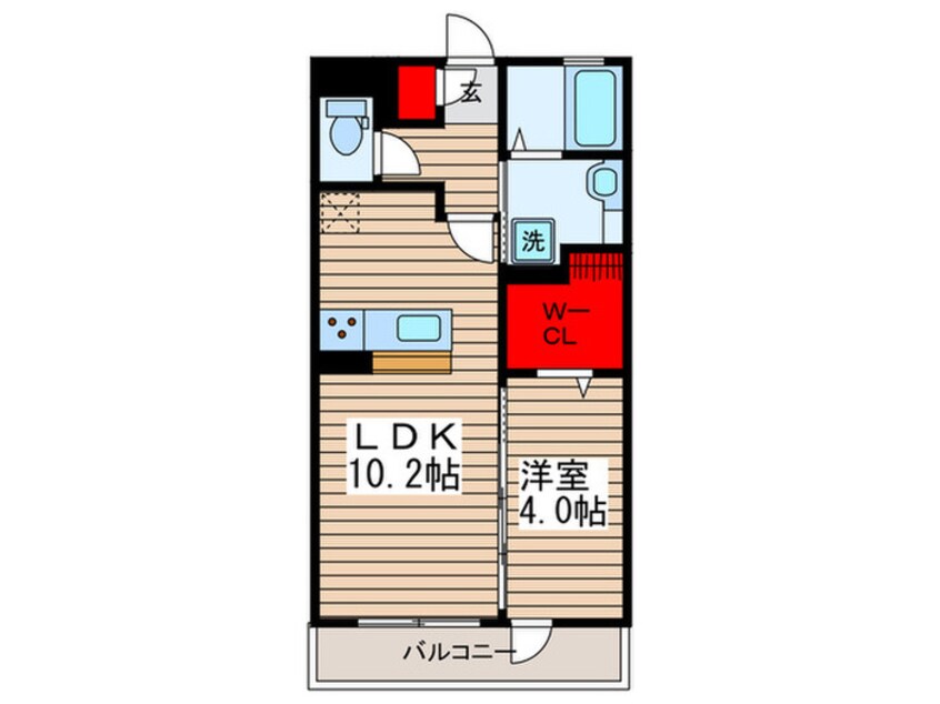 間取図 フォルテーヌⅣ