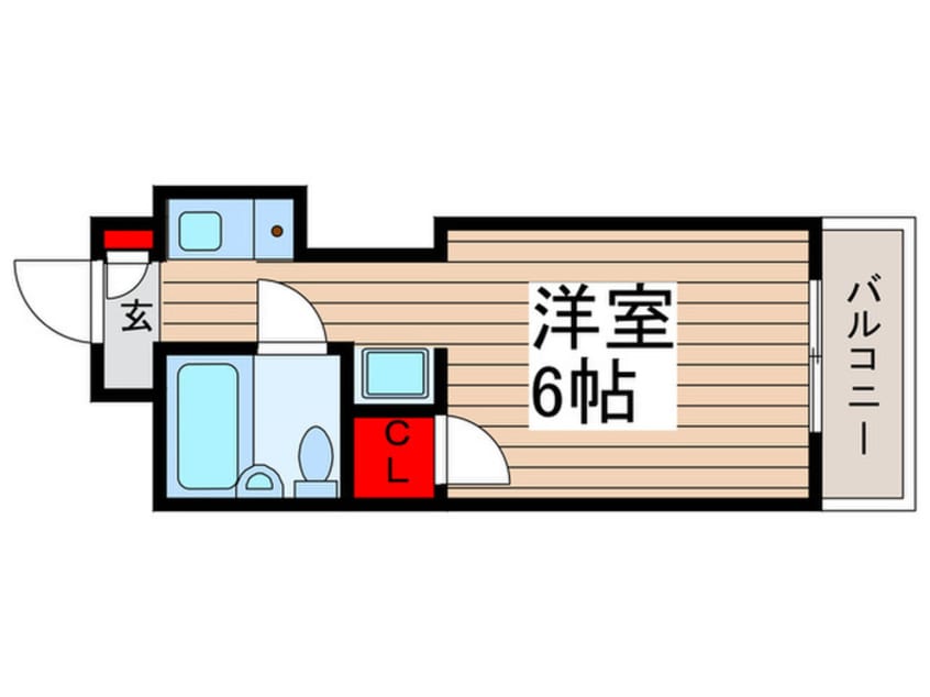 間取図 ウィンベルソロ高砂第2（305）