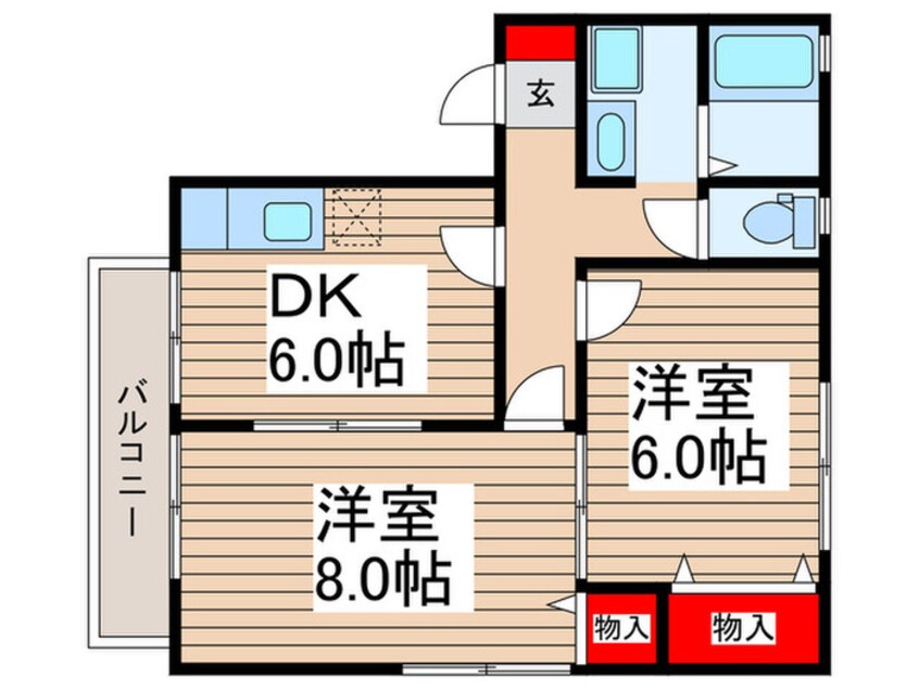 間取図 グランシャリオ