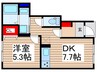 仮)藤久保新築AP 1DKの間取り