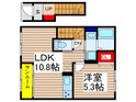 CLAIREAの間取図