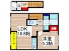 仮)藤久保新築AP 1LDKの間取り