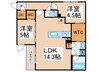 SOLASIAresidence亀戸 2LDKの間取り