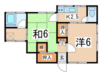 間取図 ブルーシエル上町