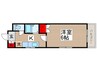ＳＫビル 1Kの間取り