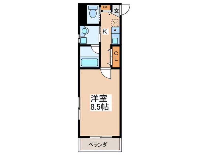 間取図 アシーナ