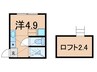 ＴＭ鶴見中央 1Rの間取り