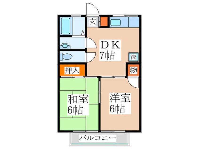 間取図 マルメゾン２１