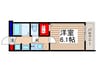 TKWill上福岡 1Kの間取り
