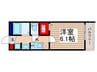 TKWill上福岡 1Kの間取り