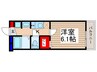 TKWill上福岡 1Kの間取り