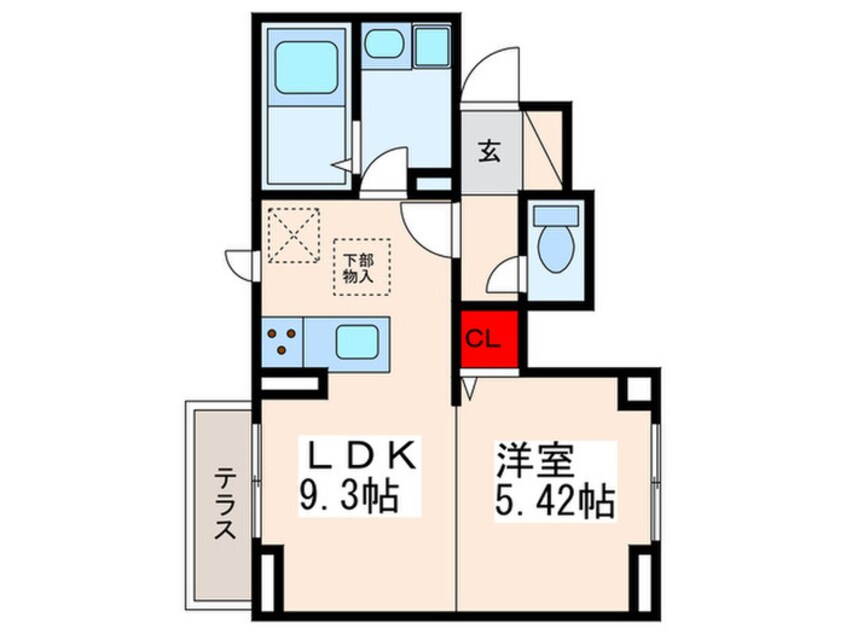 間取図 フルール