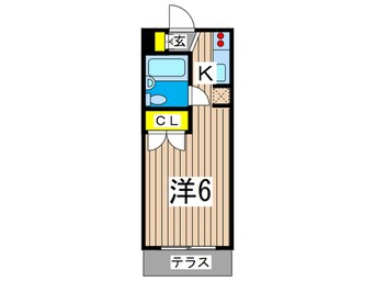 間取図 パルメゾン長浦