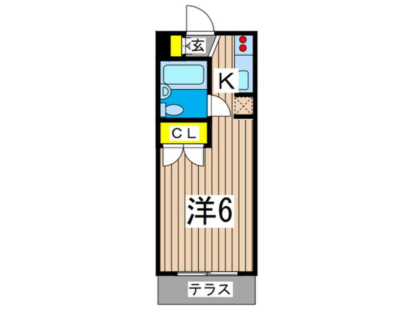 間取図 パルメゾン長浦