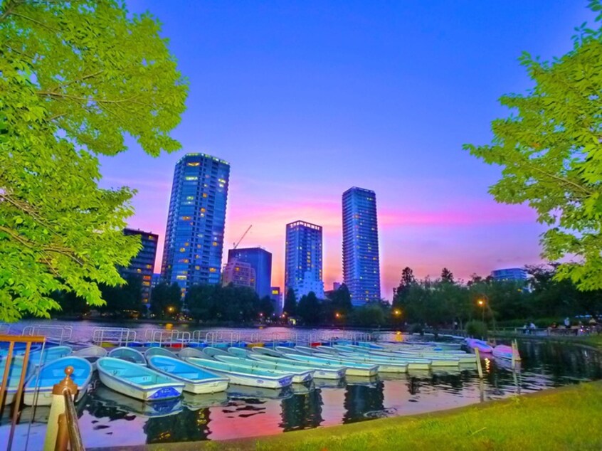 物件(公園)まで550m 秋桜館