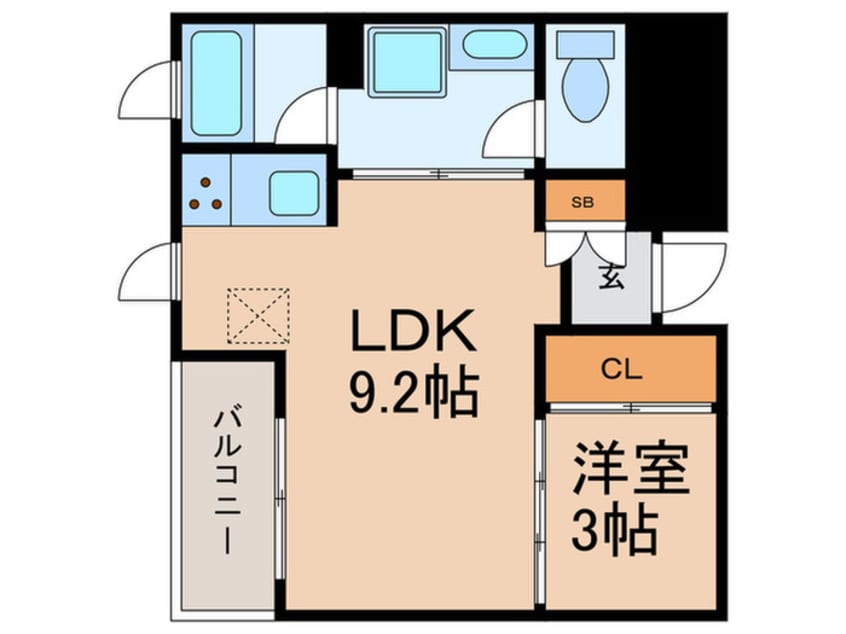 間取図 エル・セレ－ノ西早稲田