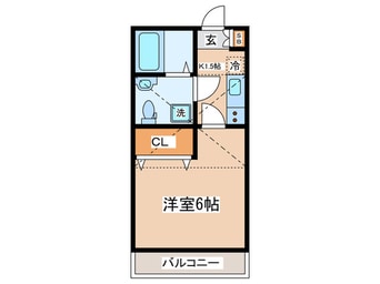 間取図 NS　GATE　つつじヶ丘