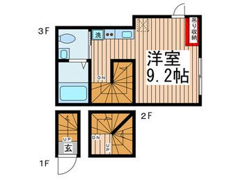 間取図 エスポワ－ル高砂