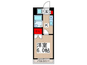 間取図 カサブランカ