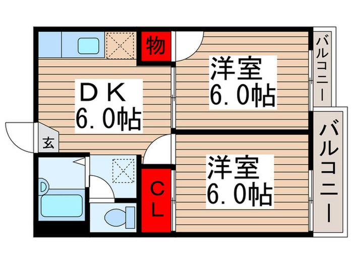 間取り図 駅前グリーンハイム