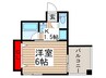 ホワイトハイム・ミカミ 1Kの間取り