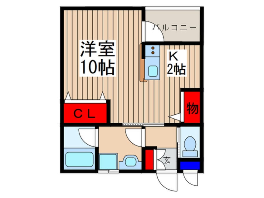 間取図 エステシア