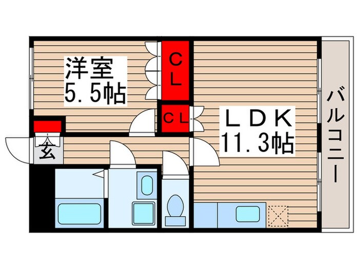間取り図 グリーンキャッスルⅢ