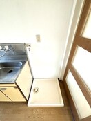 洗濯機置場 コーポヒルサイド