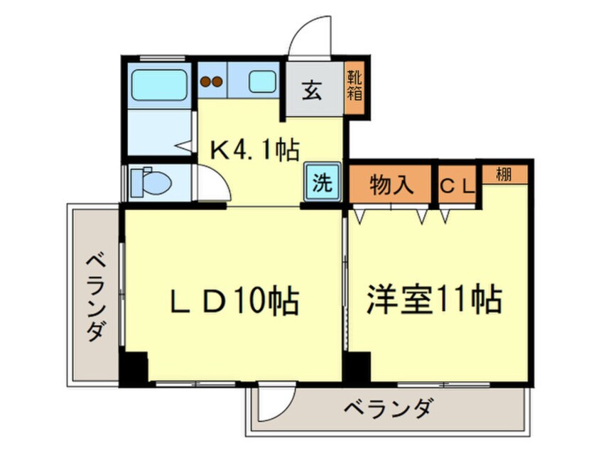 間取図 菅井中島ビル