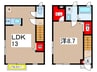コンフォート 1LDKの間取り