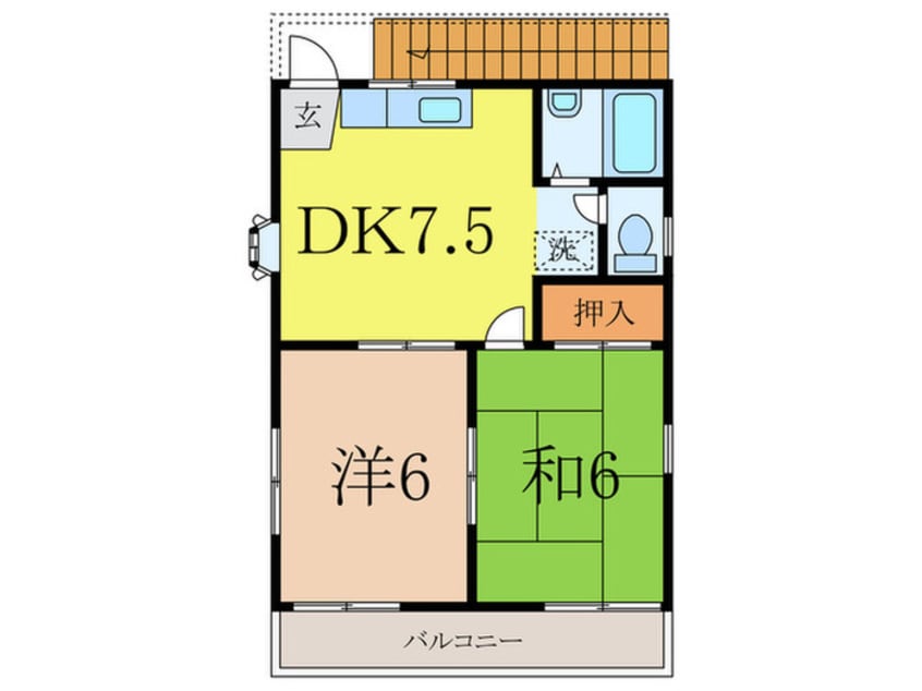 間取図 チェリーコット