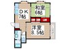 エクセレント９２ 2DKの間取り