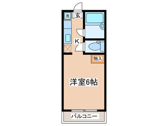 間取図 パークサイドかずみ