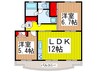 シャト－Ｙ．Ｍ．Ｄ 2LDKの間取り