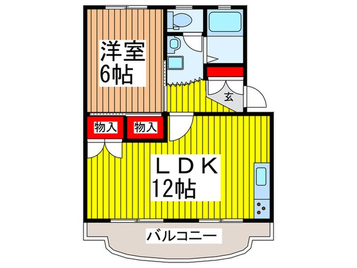 間取り図 シャト－Ｙ．Ｍ．Ｄ