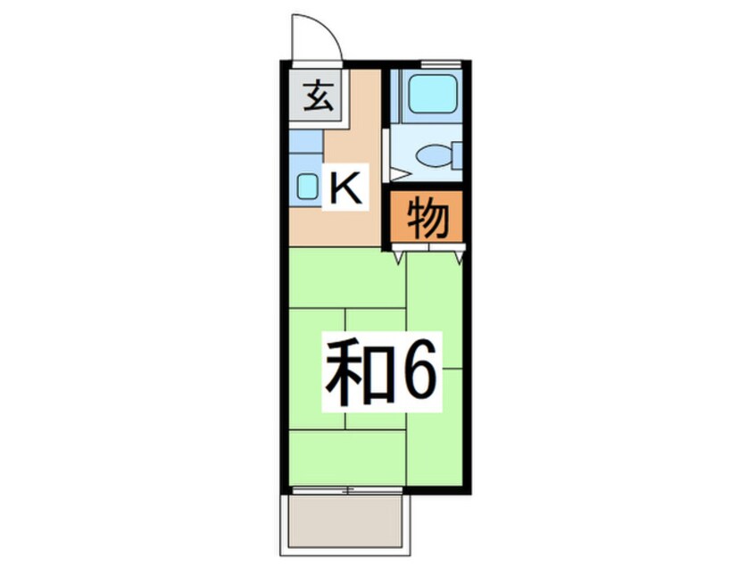 間取図 堀井ハイツ