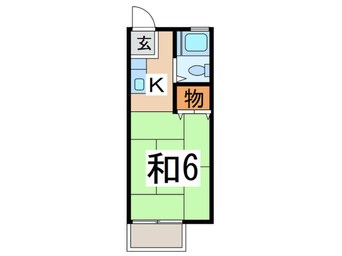 間取図 堀井ハイツ