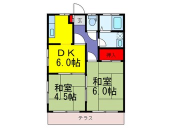 間取図 アランハイム