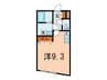 LEGALAND SENGOKU Square (A棟) 1Rの間取り