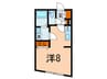 LEGALAND SENGOKU Square (A棟) 1Rの間取り